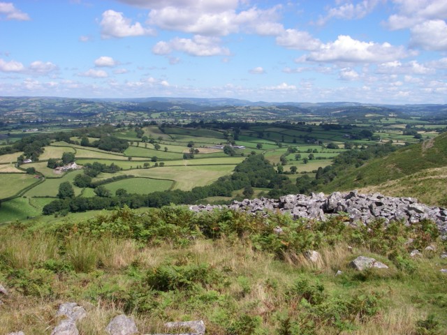 Vale of Towy from Garn Goch Vale of Towy from Garn Goch