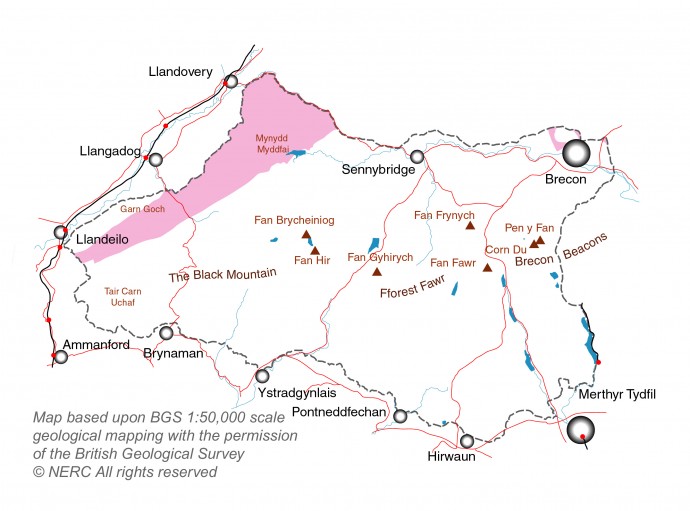 Silurian rocks of the Geopark